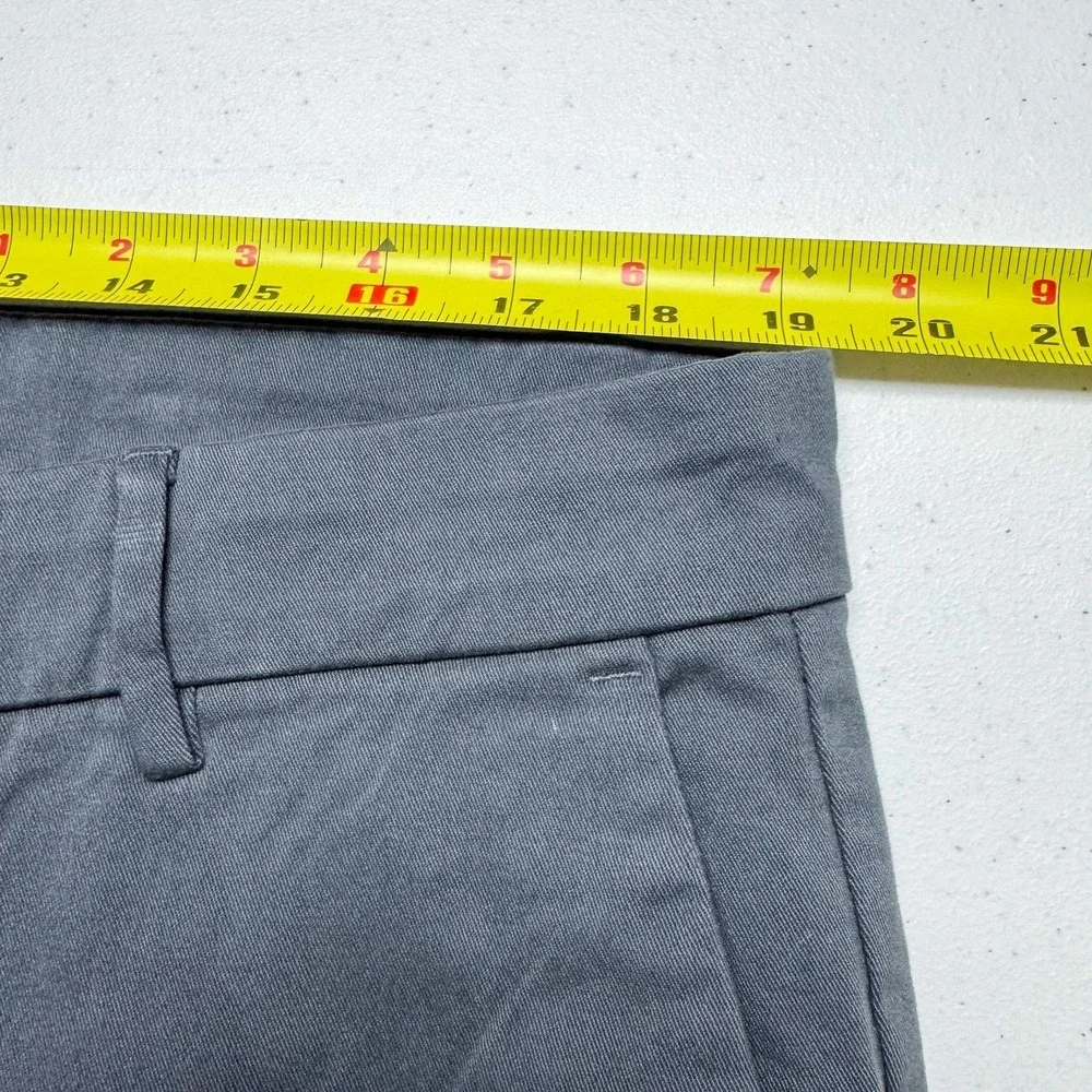 Banana Republic Chino Pants Mens 38x30 Gray Stretch Casual Tapered Office NEW‎